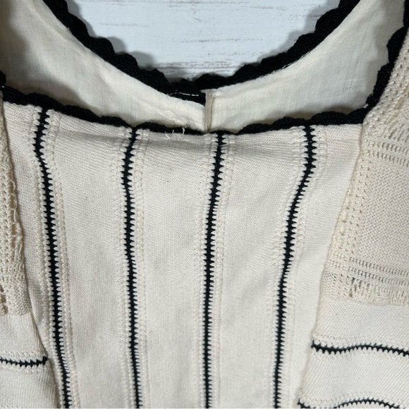 Free People Rose Bud Pointelle Knit Tank Top M NEW - Picture 11 of 13